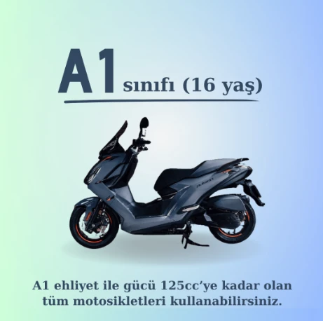 A1 MOTOSİKLET EHLİYETİ